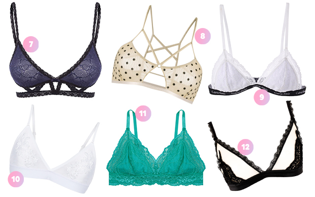 sutia-seios-pequenos-02 7 - La Rouge Belle na Shop2gether (R$ 165)* 8 - Andrea Bogosian (R$ 180)* 9 - Calvin Klein (R$ 69)* 10 - Amaro (R$ 59,90)* 11 - Valisere (R$ 59,90)* 12 - Renner (R$ 39,90)*. Foto: