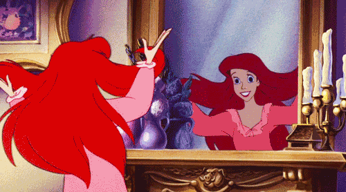 1 gif ariel espelho ariel espelho