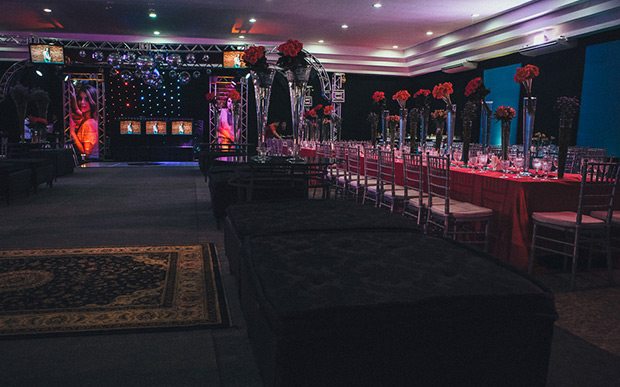 festa-15-anos-decoracao-preta-azul-2