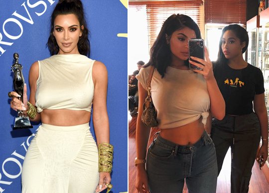 kim-kardashian-kylie-jenner-looks-iguais