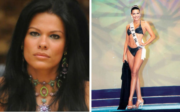 Joseane foi eleita Miss Brasil em 2002. Fotos: Reprodução