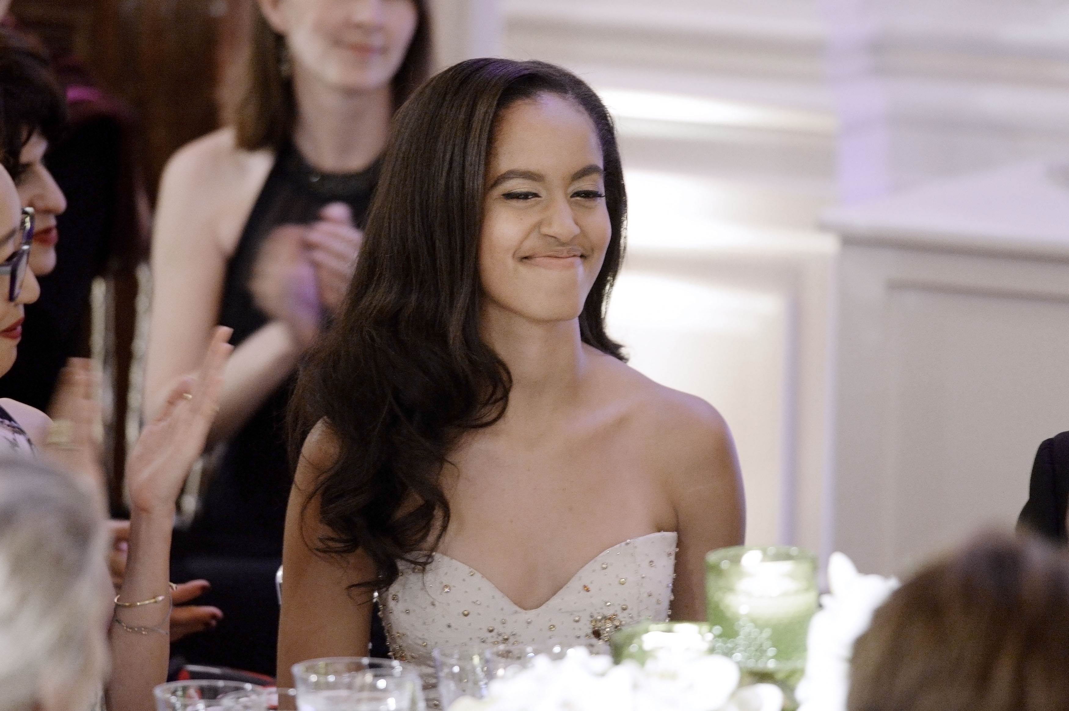 malia-obama-jantar-presidencial Olivier Douliery-Pool/Getty Images