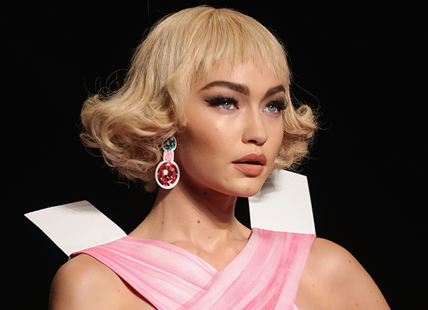 Gigi Hadid cabelo chanel