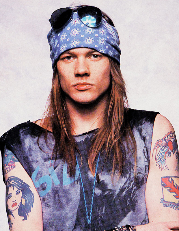 fantasias-populares-halloween Muita gente amava o visual do vocalista do Guns n' Roses. Foto: