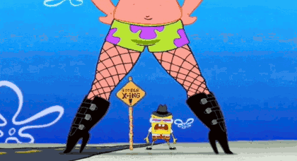 patrick Hahahahaha!