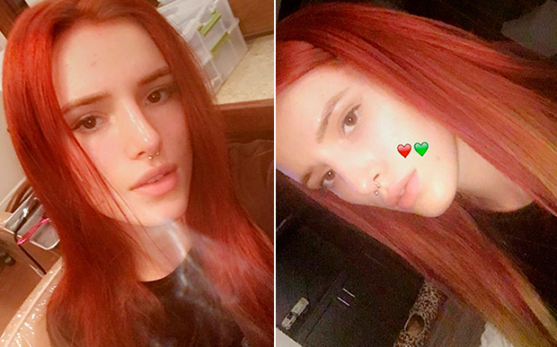 bella-thorne-ombre-hair Bella dá spoiler de seu novo cabelo colorido!