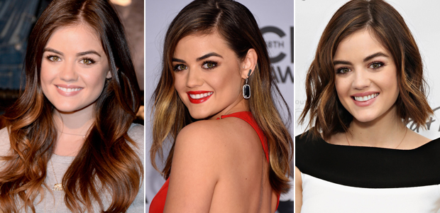 lucy-hale-cabelo-longo-medio-chanel Lucy Hale cabelo
