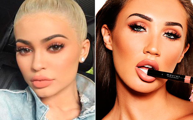megan-kylie-lip-kit-2 Dirty Peach X Spa Day