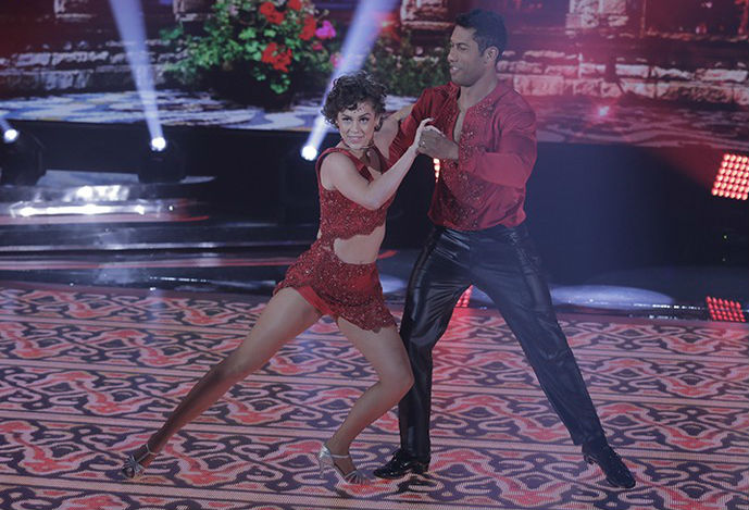 dança-dos-famosos-sophia-abrahao-salsa Carol Caminha/GShow