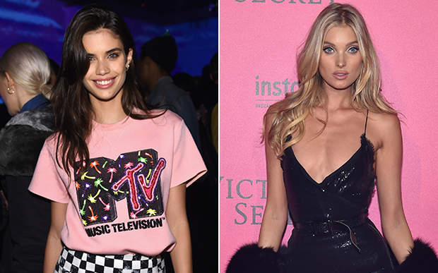 Sara Sampaio, à esquerda, e, Elsa Hosk à direita. Foto: