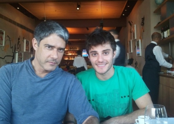 william-bonner-hugo-bonemer Reprodução/Twitter