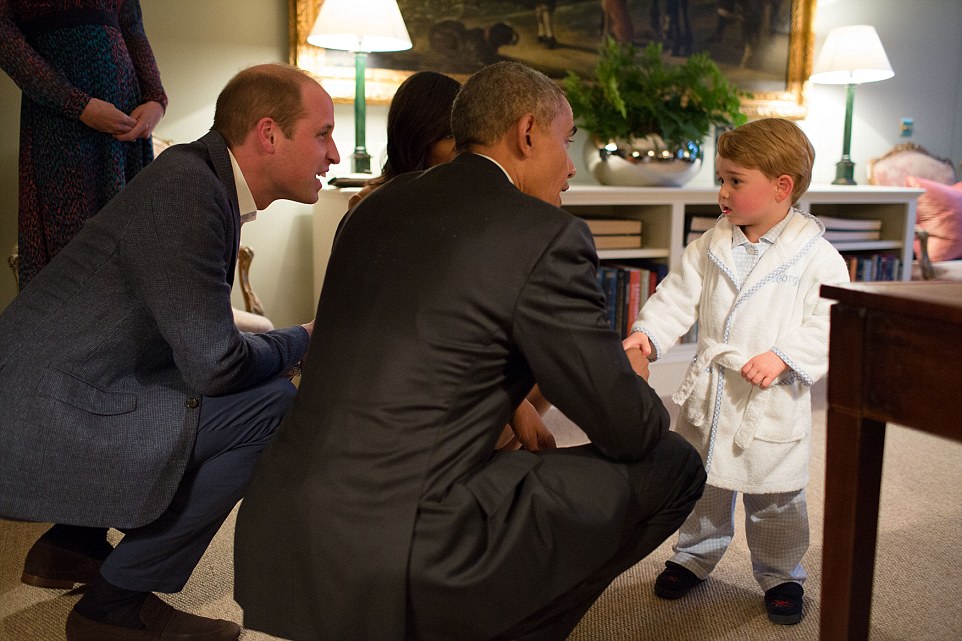 obama-principe-george Pete Souza