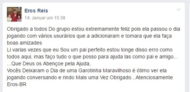 Pai pede para que gamers parem de assediar filha de 10 anos 