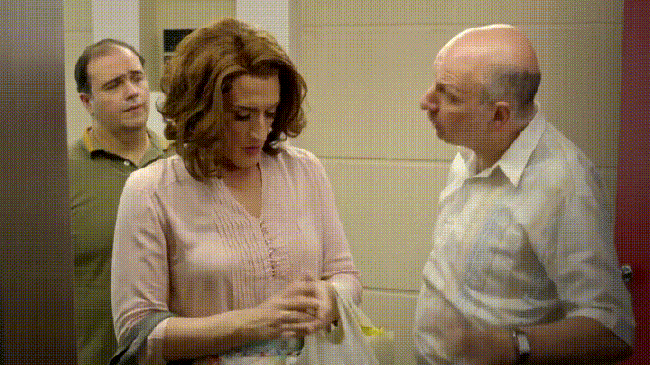 15 frases da Dona Hermínia que provavelmente sua mãe já te falou Dona Hermínia jogando spray de pimenta nos olhos de um homem chato
