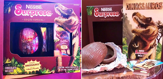 Famoso Chocolate Surpresa é relançado em forma de ovo de Páscoa!