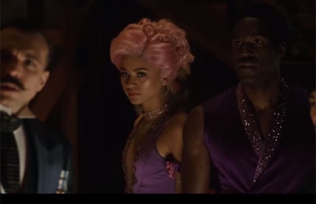 zendaya cabelo rosa The Greatest Showman