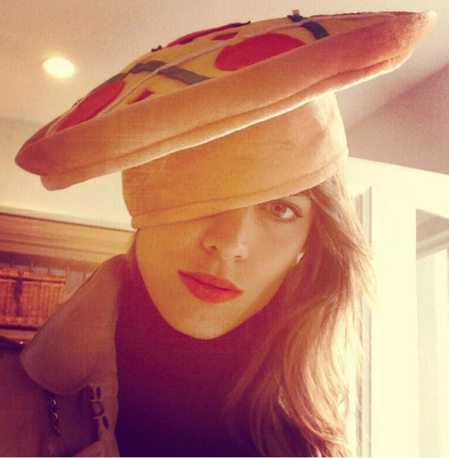 Alexa Chung pizza