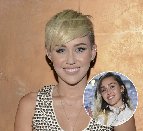 transformação-de-cabelo-miley-cyrus Miley Cyrus de cabelo curtinho com franja