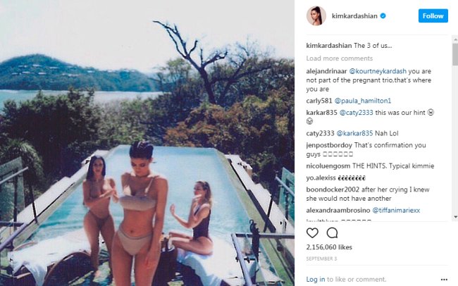 gravidez-kim-khloe-kardashian-kylie-jenner-