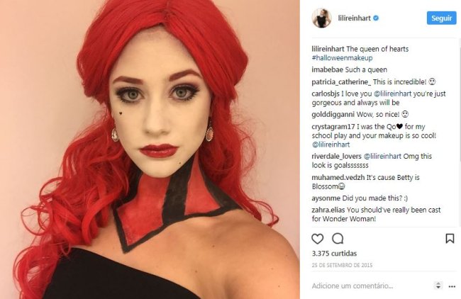 lili-reinhart-rainha-de-copas-maquiagem-halloween