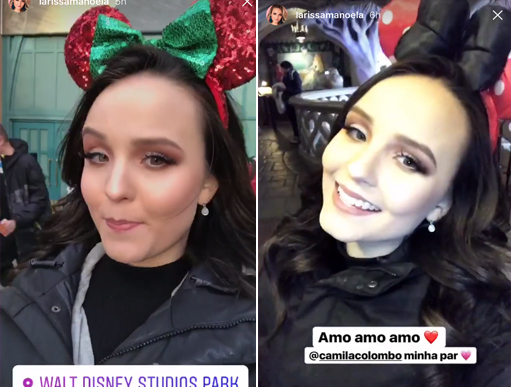 coleção de orelhinhas da minnie larissa manoela