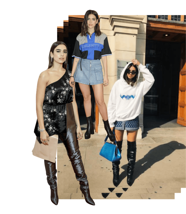 estilo dua lipa
