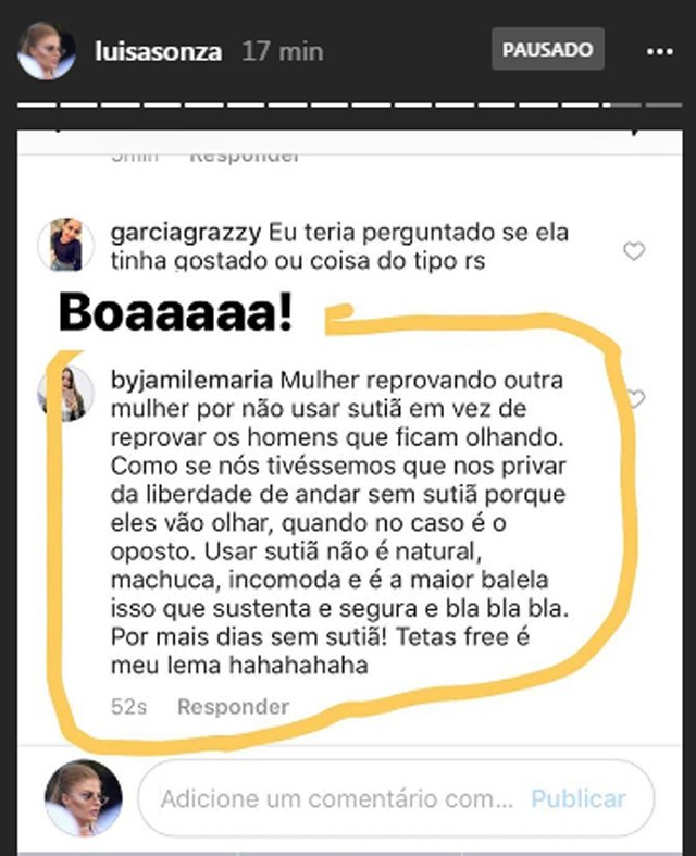 comentário-luísa-sonza-desabafa-ao-sair-sem-sutiã