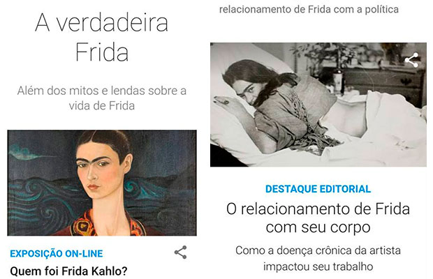 Frida Kahlo ganha acervo virtual completíssimo no app Google Arts & Culture