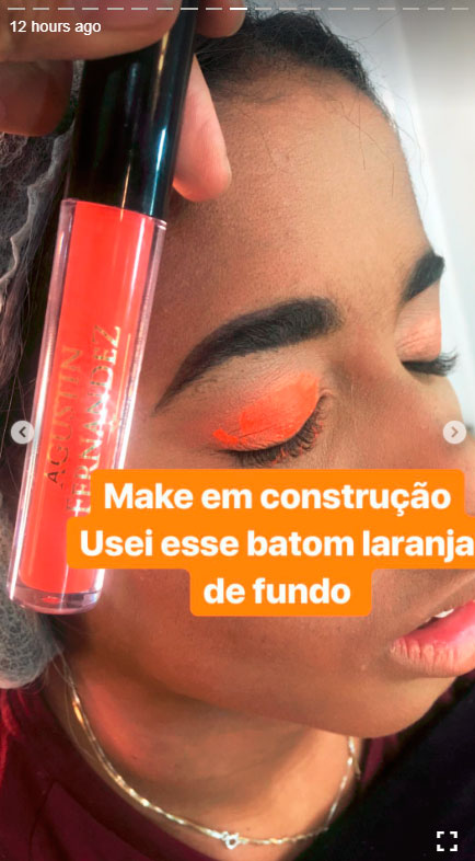 mc-loma-cabelo-comprido-aplique-3 mc loma maquiagem laranja