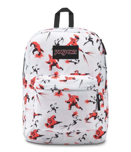 O Sr. Incrível também ganhou uma estampa toda descolada na mochila JanSport Os Incríveis 2 (R$ 189,90*). O Sr. Incrível também ganhou uma estampa toda descolada na mochila JanSport Os Incríveis 2 (R$ 189,90*).