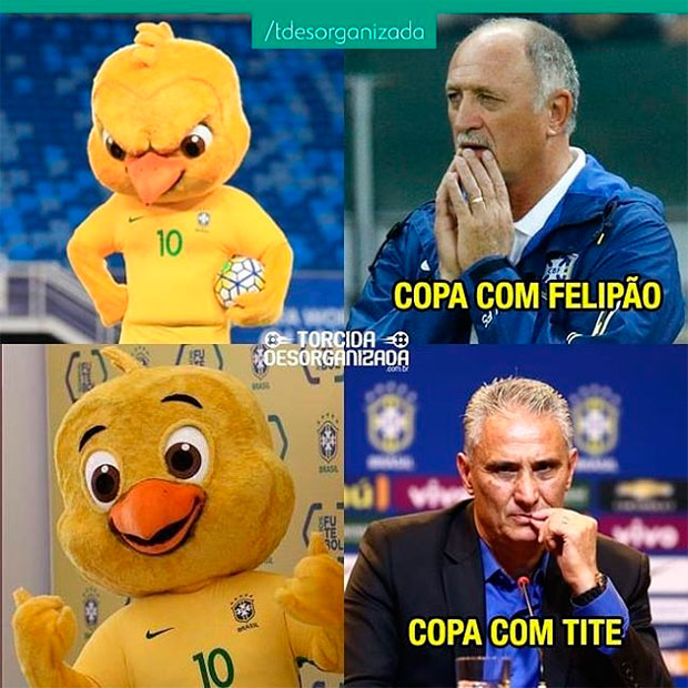 Meme Canarinho Pistola e Tite Meme Canarinho Pistola e Tite