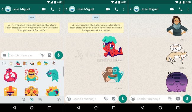 Figurinhas à la Facebook Messenger estão sendo testadas pelo WhatsApp