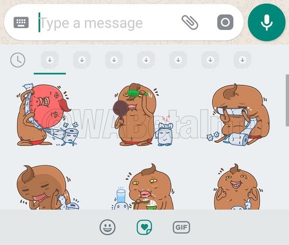 Figurinhas à la Facebook Messenger estão sendo testadas pelo WhatsApp