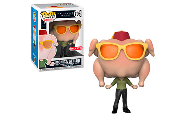 Funko lança linha especial de Friends (e tem a Monica com o peru na cabeça)