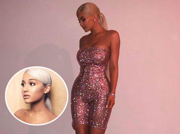 kylie-jenner-rabo-de-cavalo-ariana-grande kylie-jenner-rabo-de-cavalo-ariana-grande