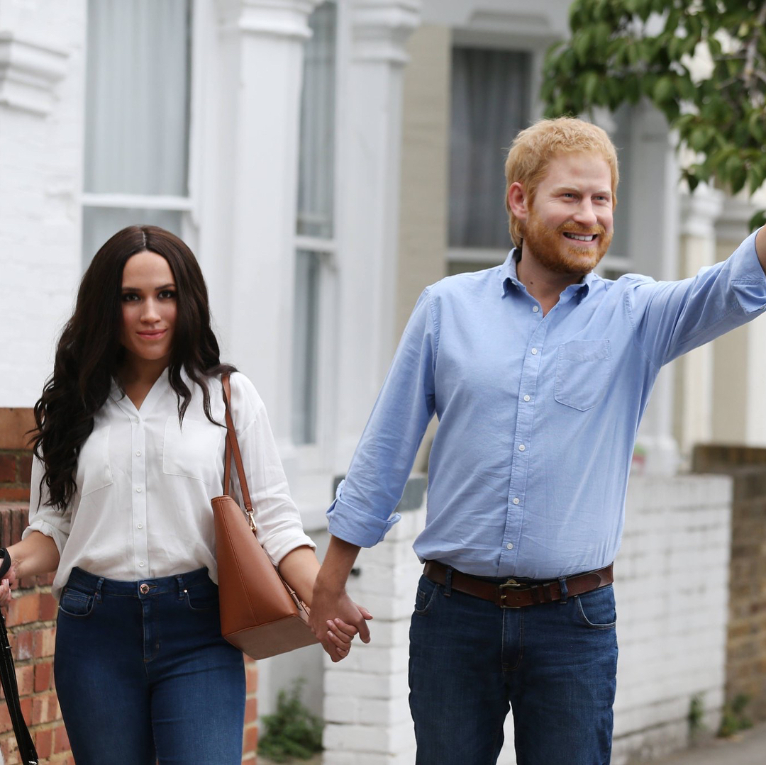 meghan-markle-principe-harry-estatua-de-cera-londres