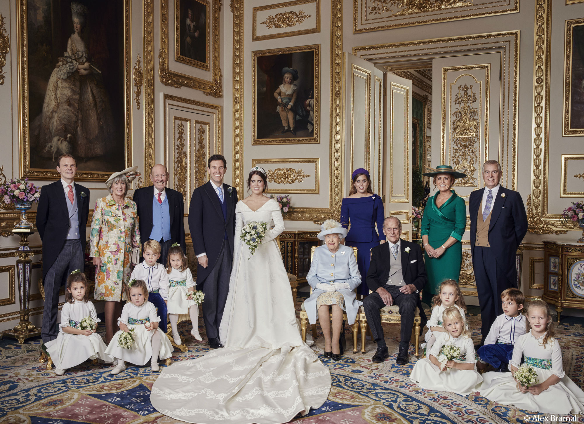 foto-oficial-casamento-princesa-eugenie-familia-real foto-oficial-casamento-princesa-eugenie-familia-real
