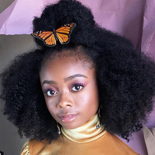 skai-jackson-acessorio-cabelo-borboleta