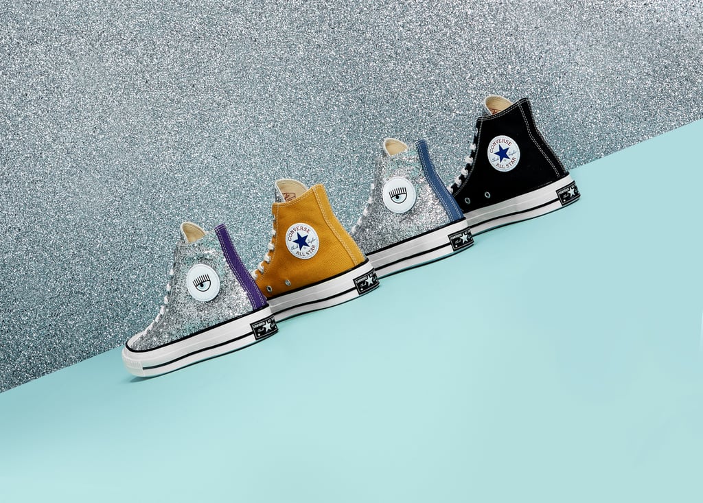 Converse-x-Chiara-Ferragni-Glitter-Sneaker-Collection-2018 Tênis da coleção Converse X Chiara.