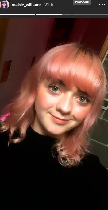 Maisie-Williams-cabelo-rosa Maisie-Williams-cabelo-rosa