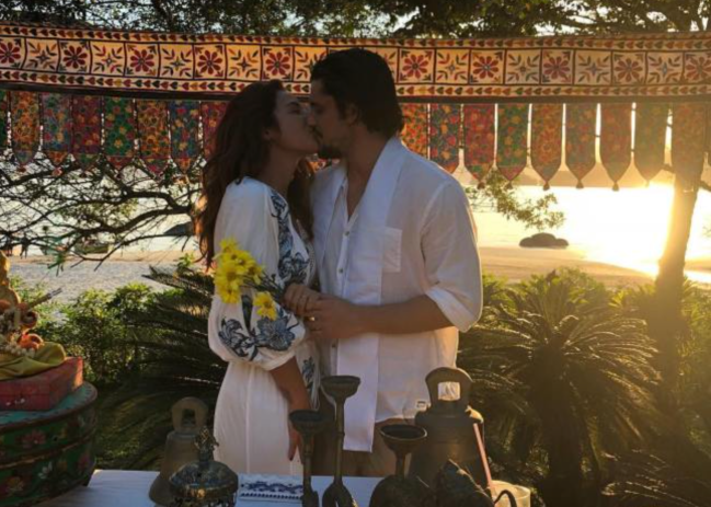 Yanna Lavigne e Bruno Gissoni casamento