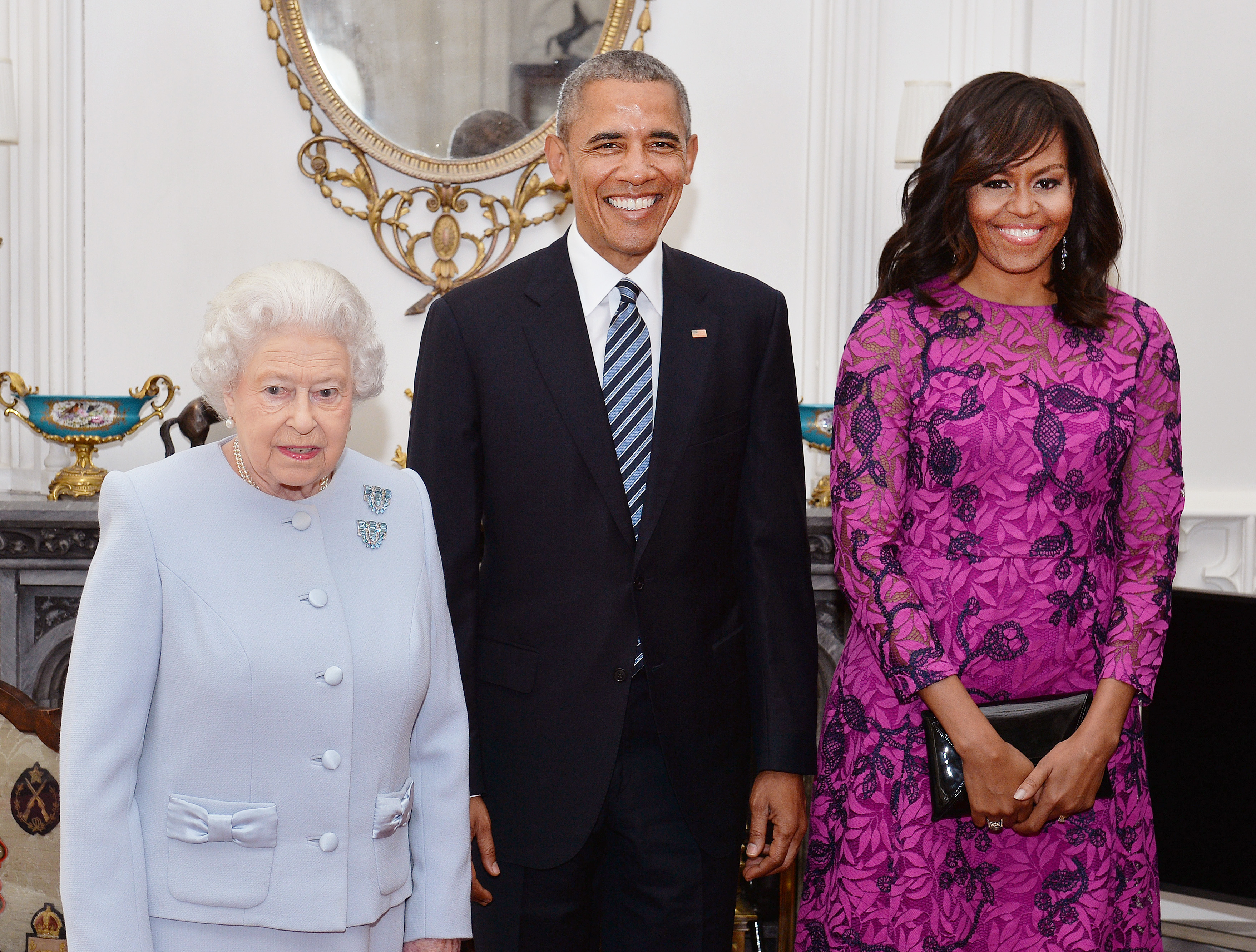 michelle-barack-obama-rainha-elizabeth-ii