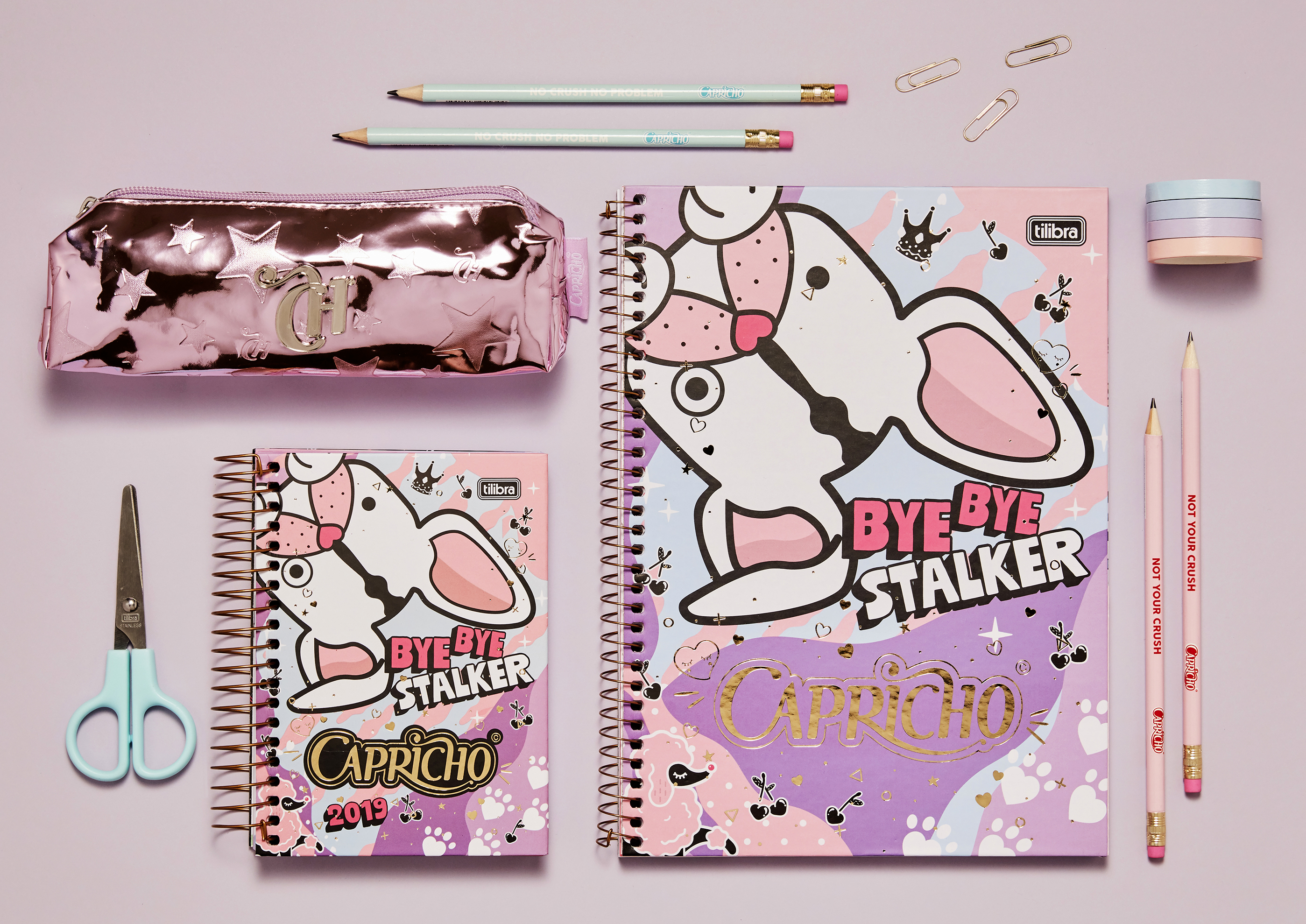 material-escolar-capricho-tilibra-2019 Cadernos CAPRICHO para Tilibra 2019.