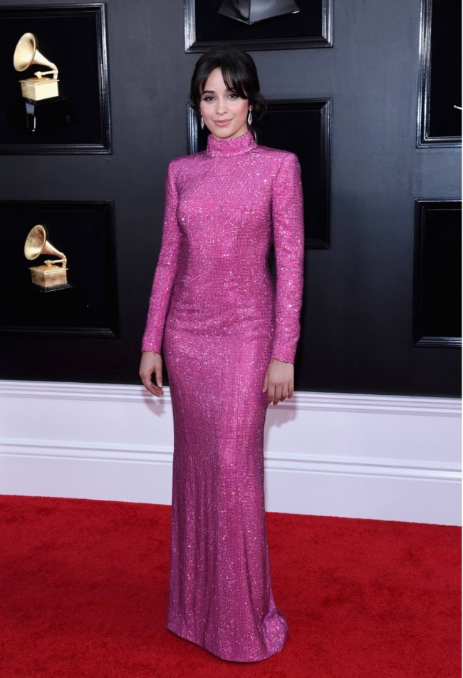 camila-cabello-grammy-2019 Look da Camila Cabello no Grammy 2019