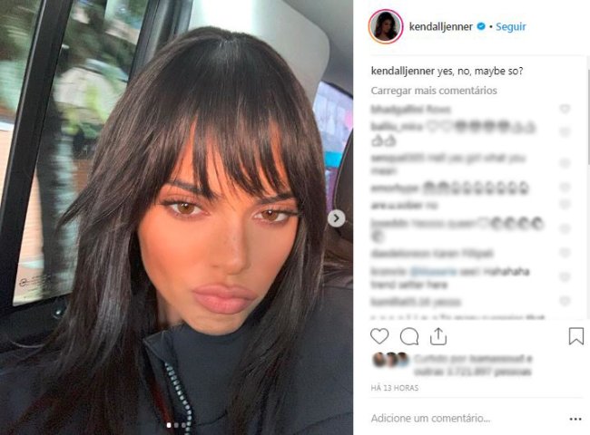 kendall-jenner-franja-cabelo-transformacao kendall-jenner-franja-cabelo-transformacao