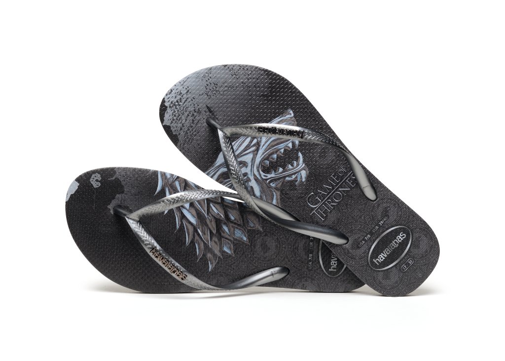 Chinelo da Havaianas inspirado em Game Of Thrones