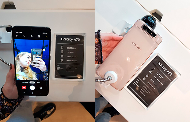 Novos Galaxy A são pensados para a geração Z e têm câmera frontal móvel