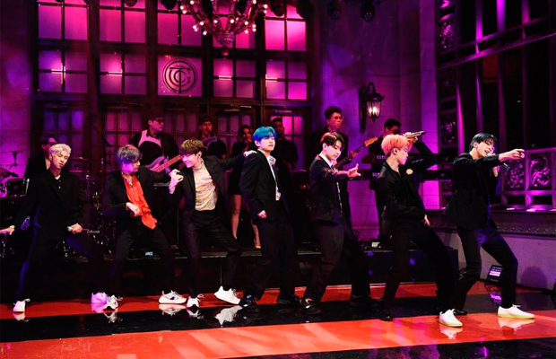 BTS no Saturday Night Live