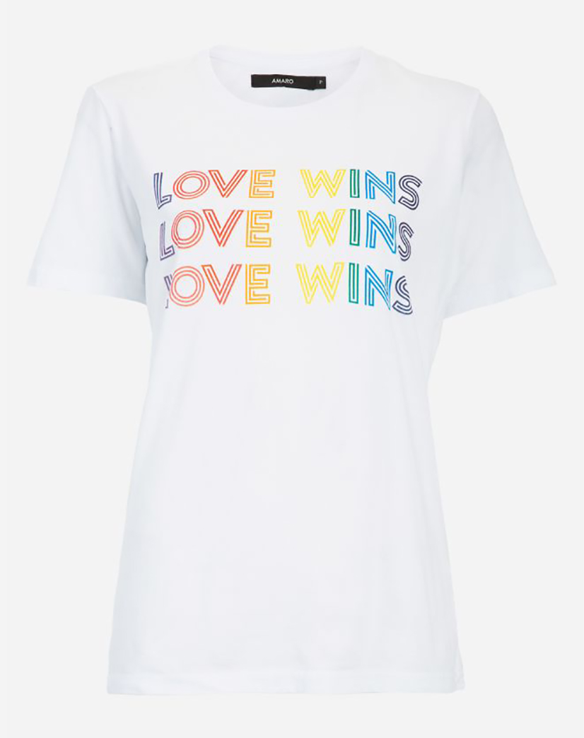 AMARO – t-shirt love wins – R,90