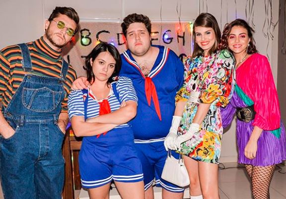 Aniversário à fantasia de Felipe Hintze com tema Stranger Things